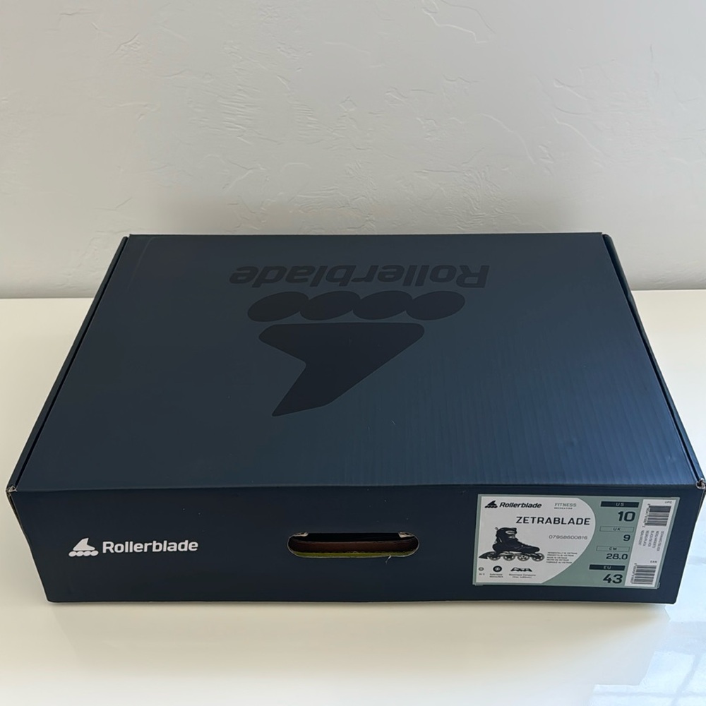 New!!! Rollerblade Zetrablade Size 10